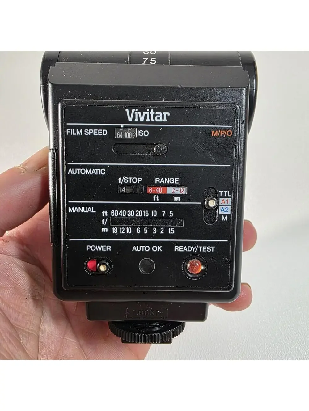 Vivitar Auto Thyristor Flash 550 FD Used & Works - Read